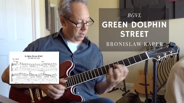 On Green Dolphin Street - Tune Based