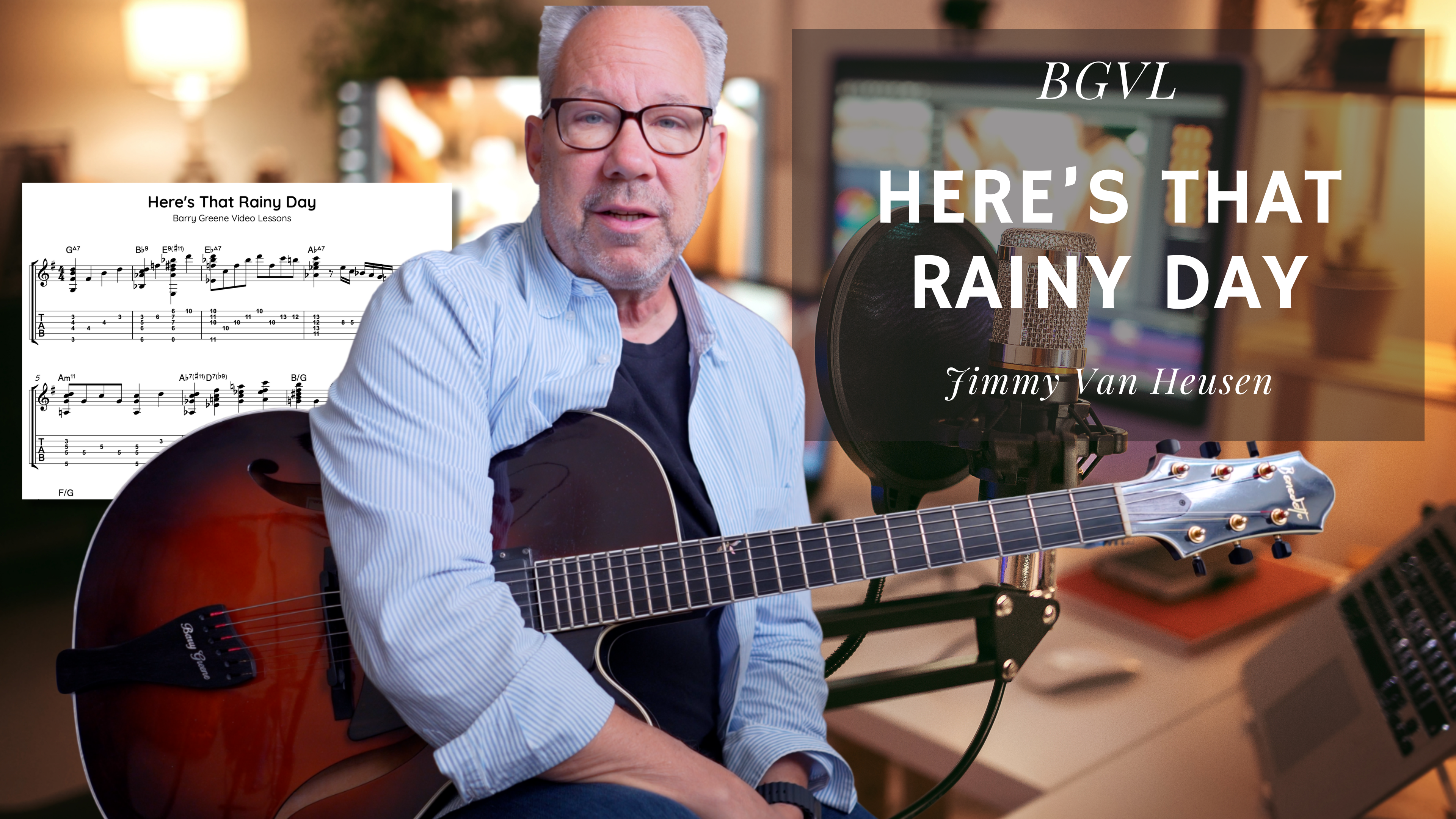 Here's That Rainy Day - Chord Melody