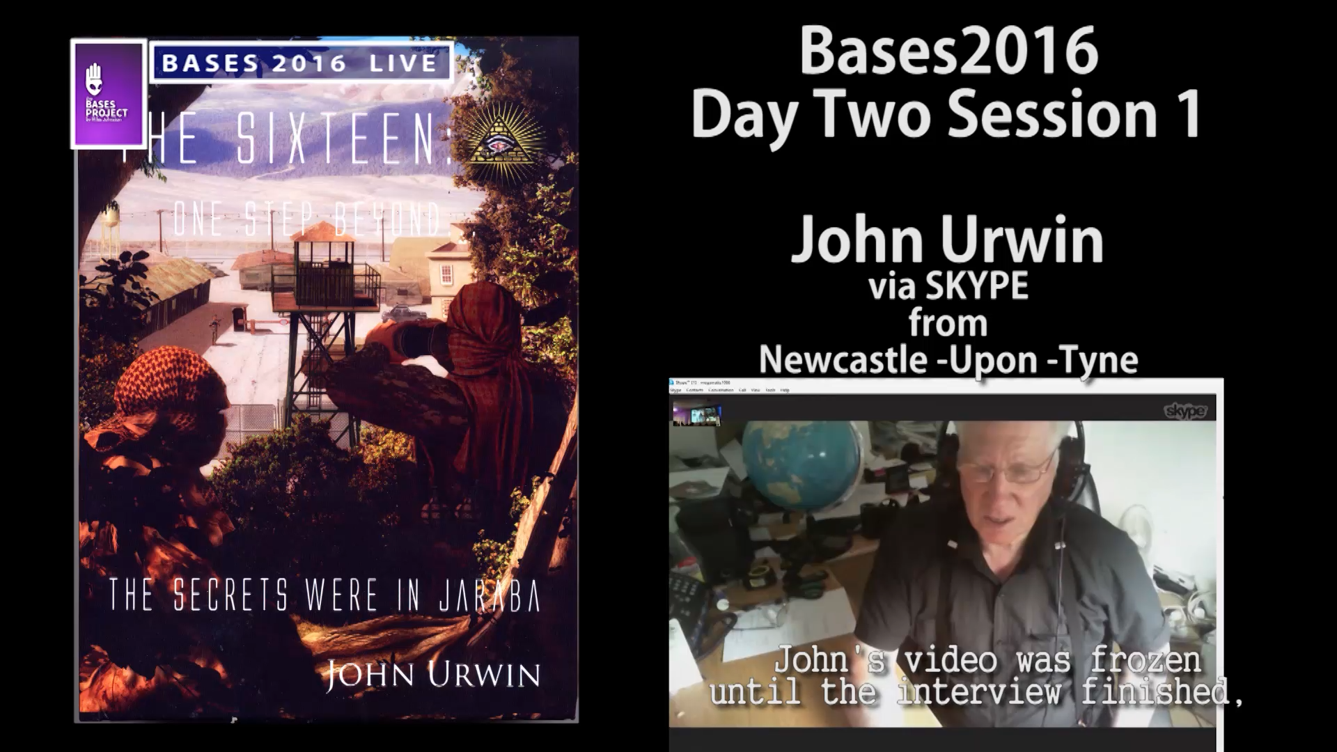 BASES2016 - John Urwin - The Secrets Were In Jaraba