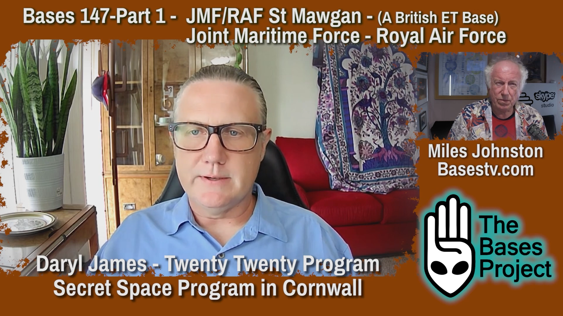 Bases 147 - SSP Witnesses Part 1 - Daryl James - JMF RAF St Mawgan ET Base 