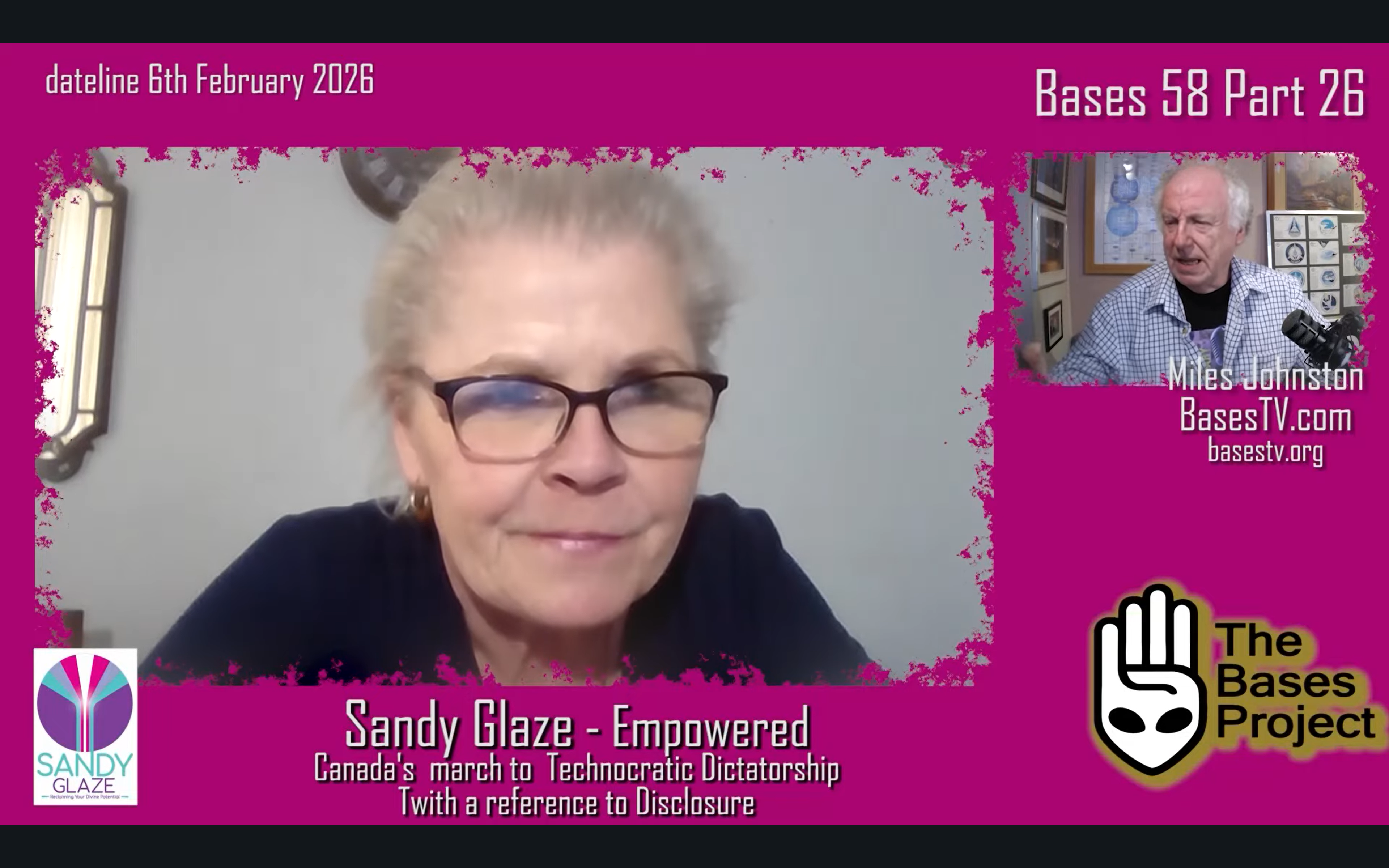Bases 58 - Pt 26 - Sandy Glaze on the Disclosure - Feb 2026