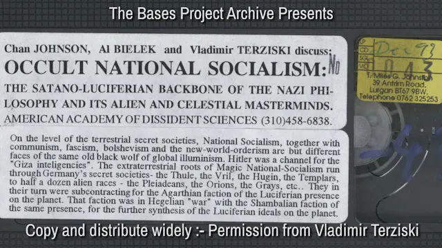 Vladimir Terziski - Occult National S...