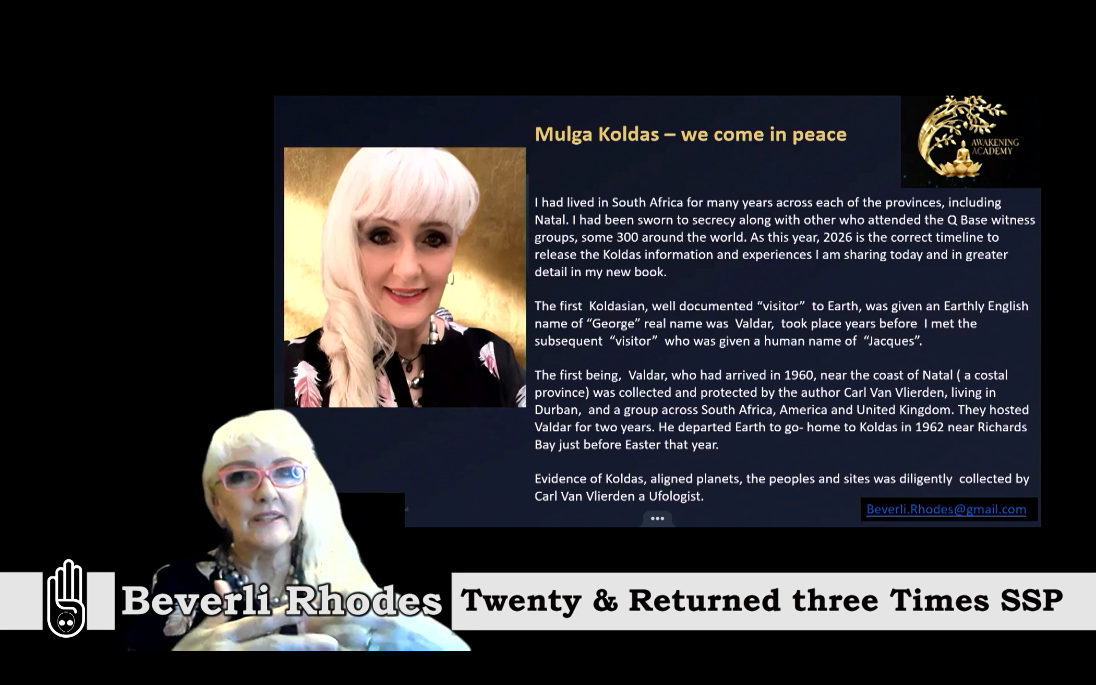 BASES2026 - Beverli Rhodes - Mulga Koldas - we come in peace