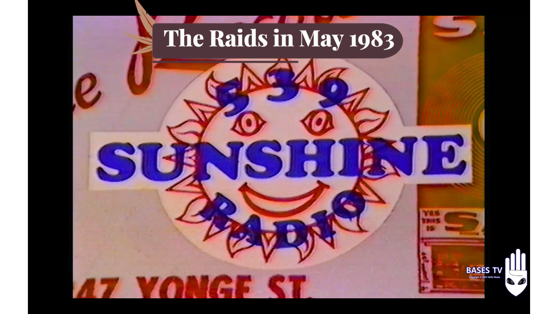 Bases Tv - 40th Anniversary of The Raids in May 1983 - Radio Nova-Sunshine Radio