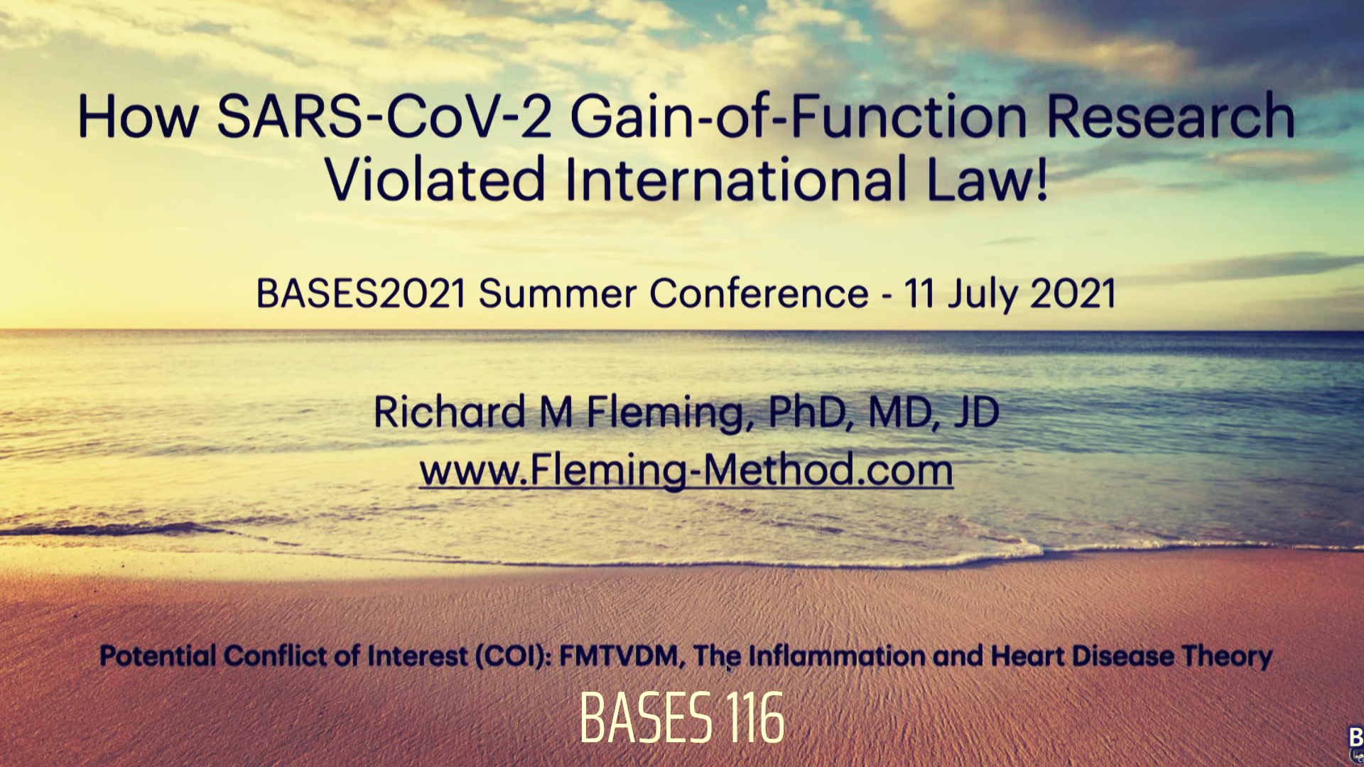 Bases 116 - SARS-CV-2 Masterclass - Pt1