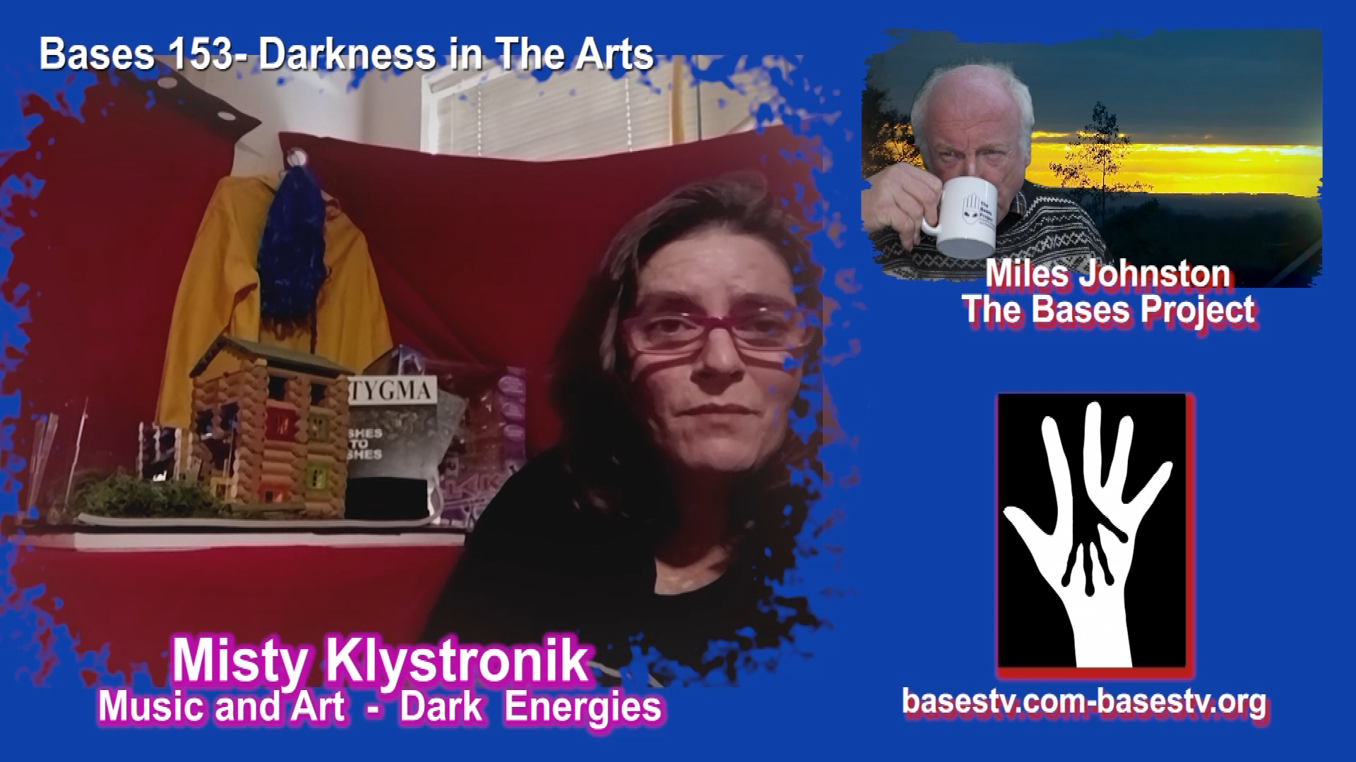 Bases 153 Misty Klystronik - The Darkness in Gothic Music & The Art Part 1