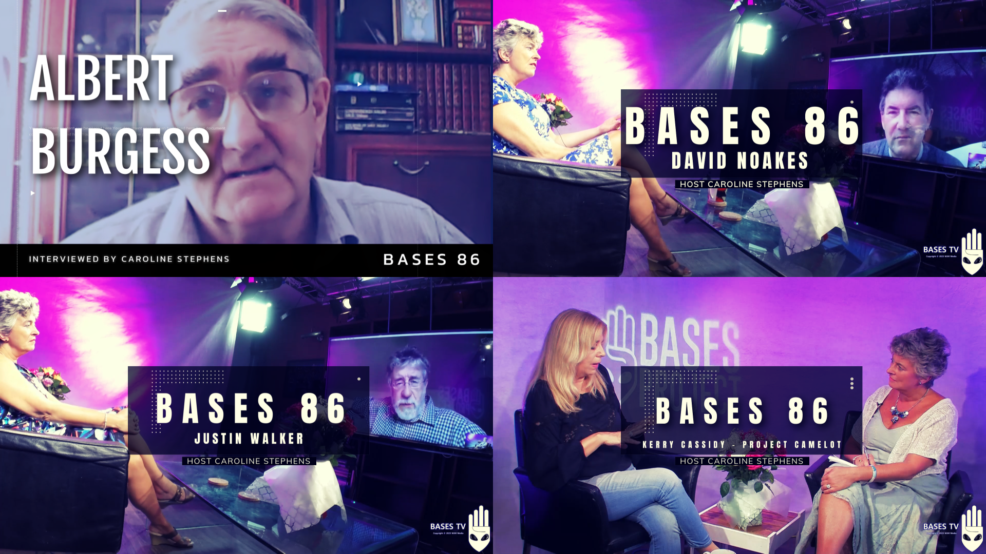 Bases 86 - Stepping Stone to Awareness - Hosted by Caroline Stephens