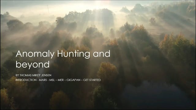 Anomaly Hunting and Beyond - Workshop...