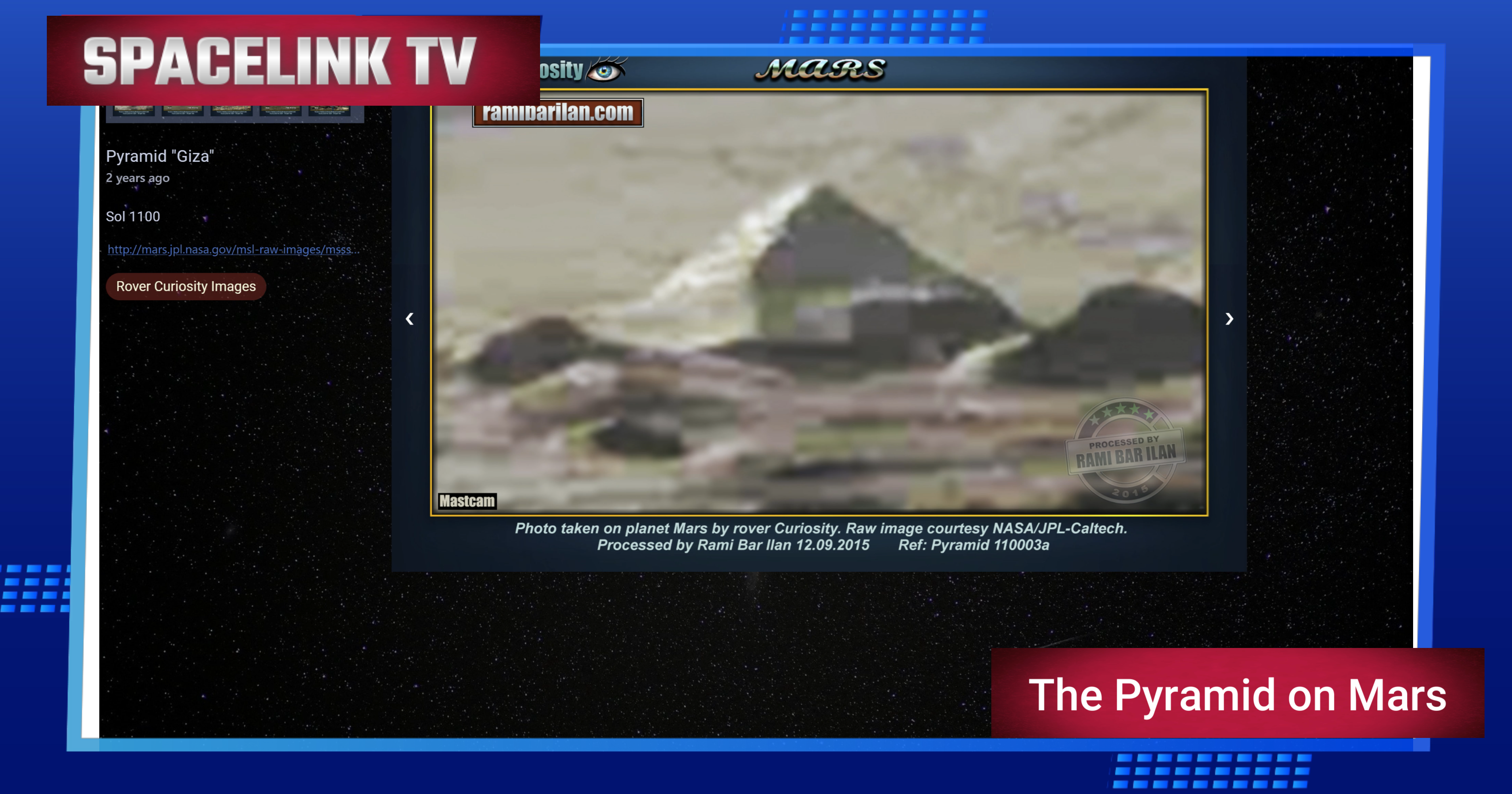 Uncovering the Mystery: Rami Bar Ilan and the Enigmatic Pyramid Image