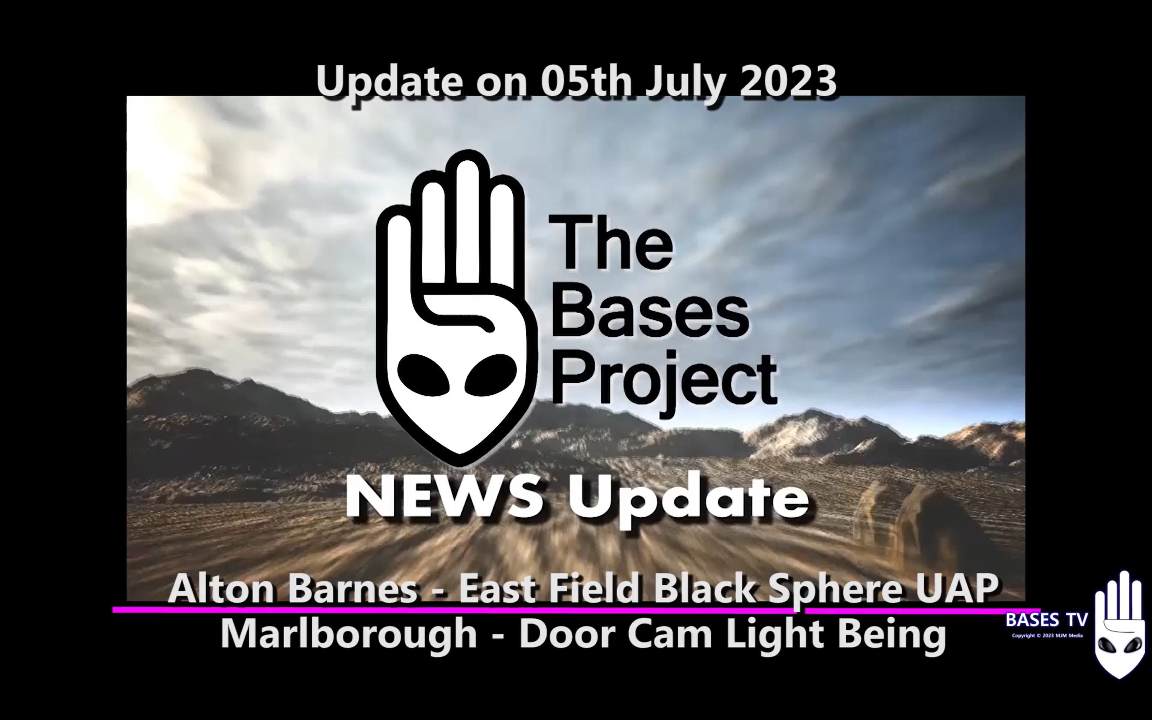 Bases News - Alton Barnes - East Field Black Sphere UAP 