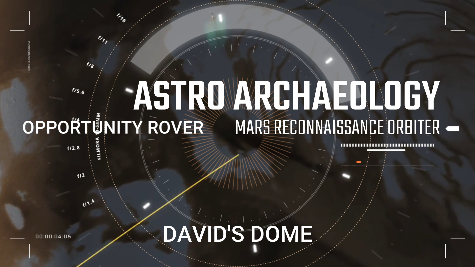 The Mystery of "David's" Dome on Mars that disappeared in NASA's Photo Catalog.