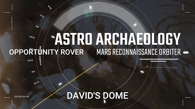 The Mystery of "David's" Dome on Mars...