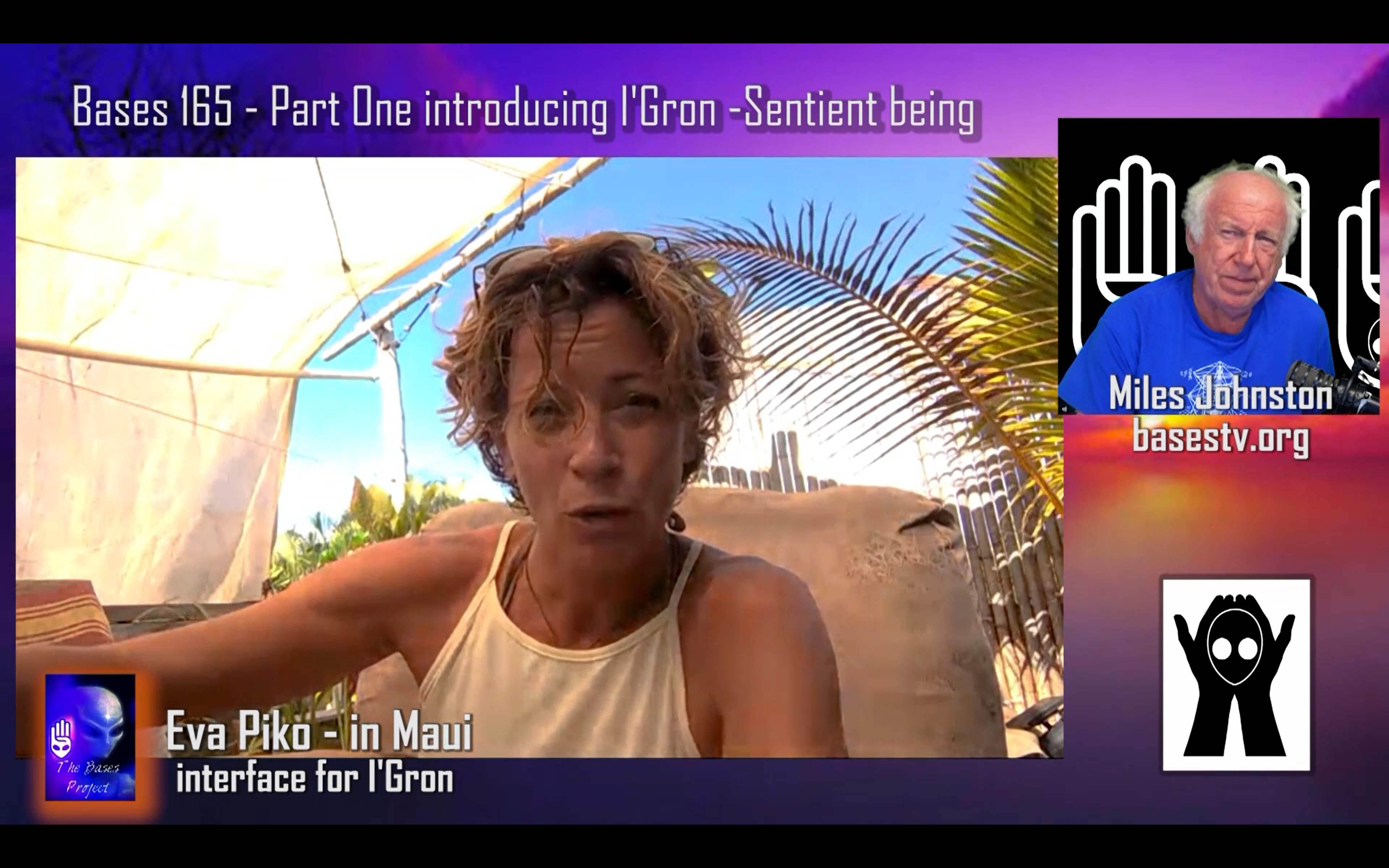 Bases 165 - Eva Piko -  I'GRON Plasma Being Introduction