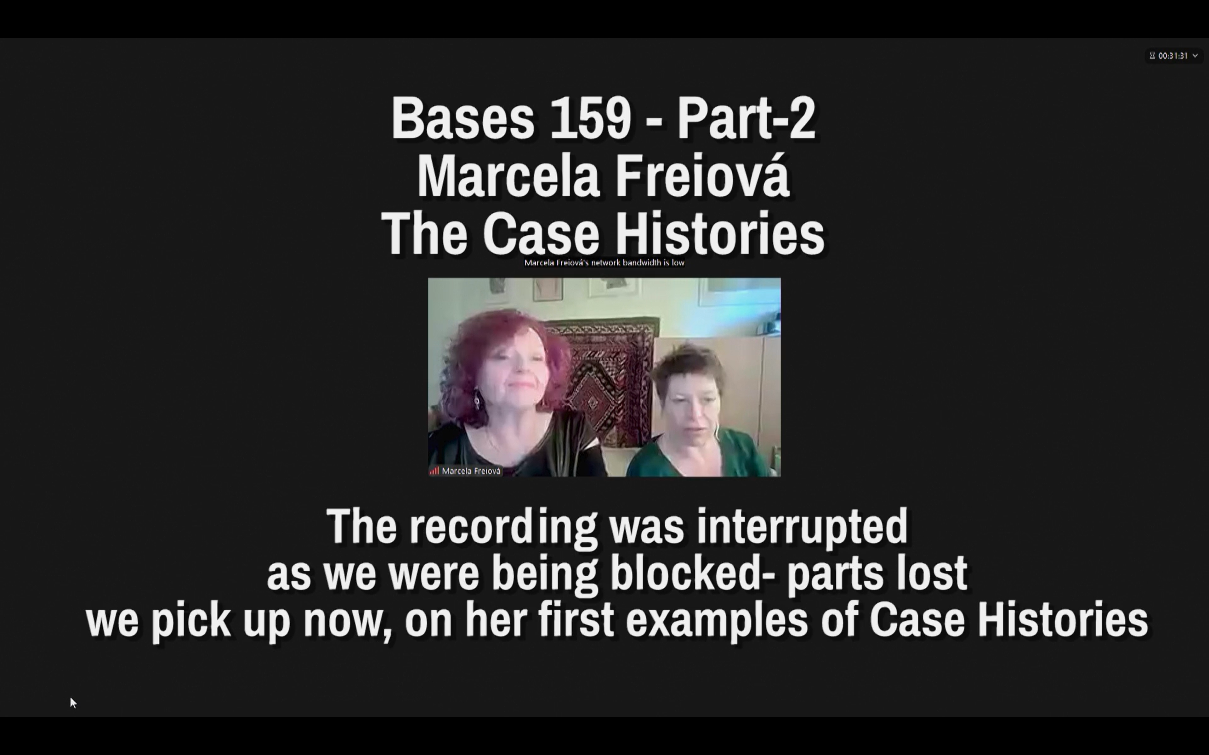 Bases 159 Part 2 - Marcela Freiová Case histories
