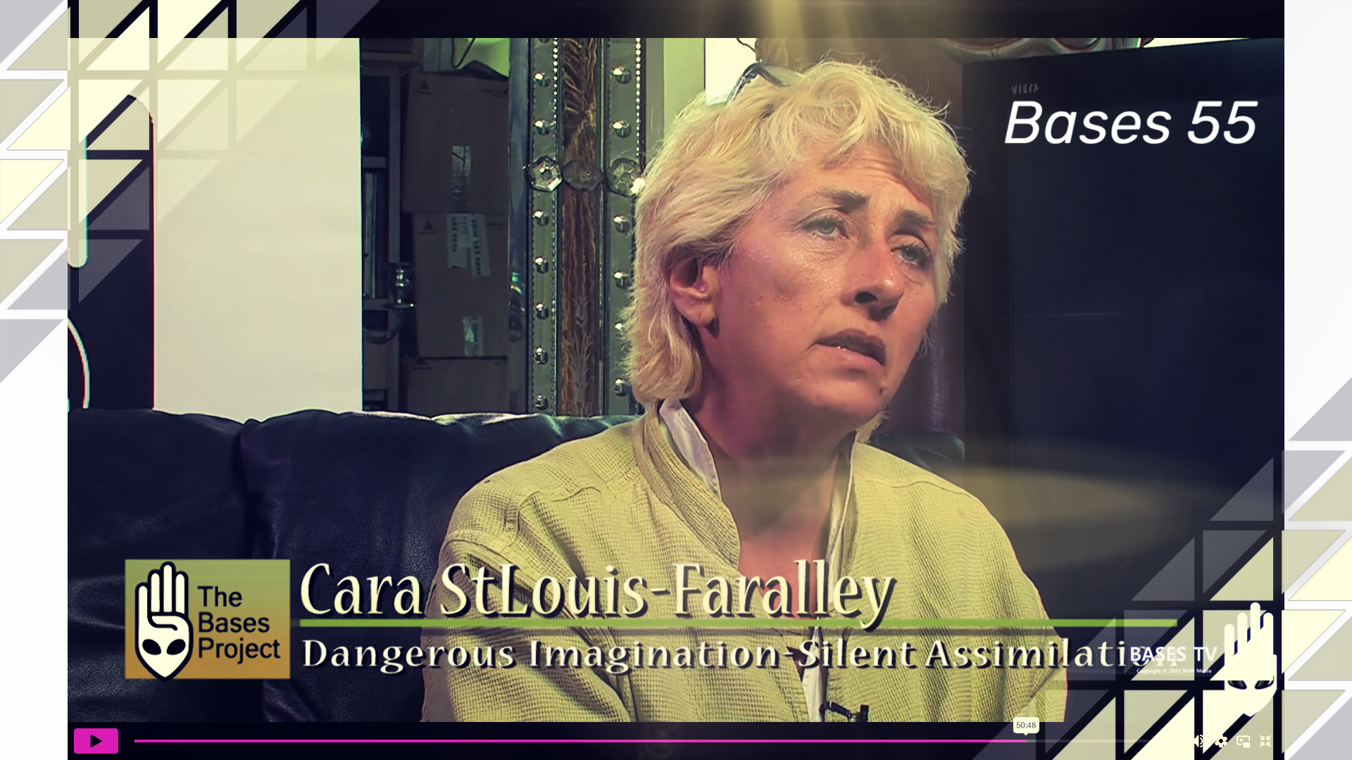 Bases 55 - Cara StLouis Farrelley. Pt 1 - Dangerous Imagination