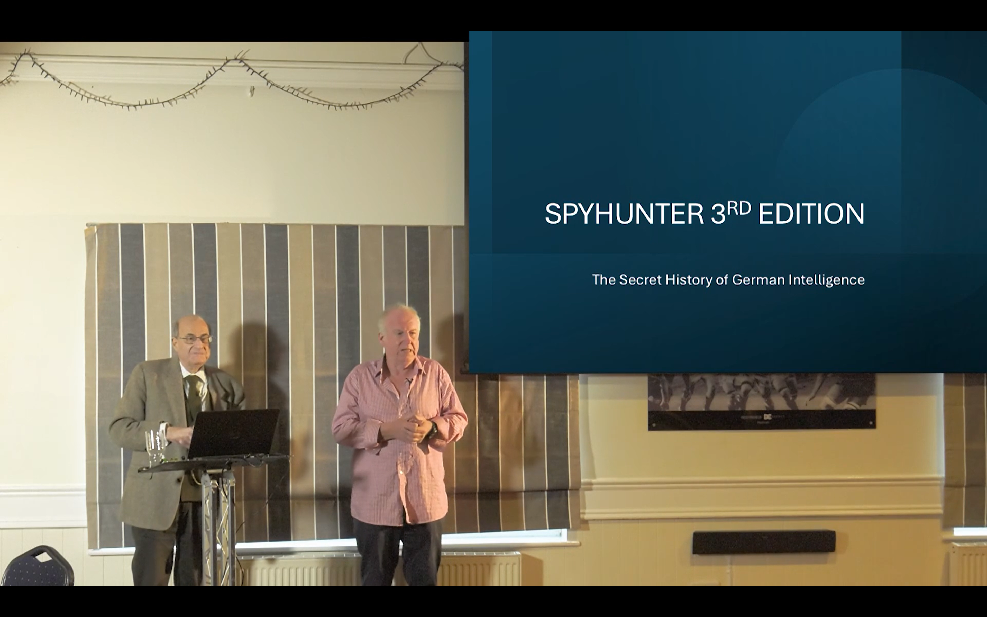 Bases Talks with Michael Shrimpton author Spyhunter