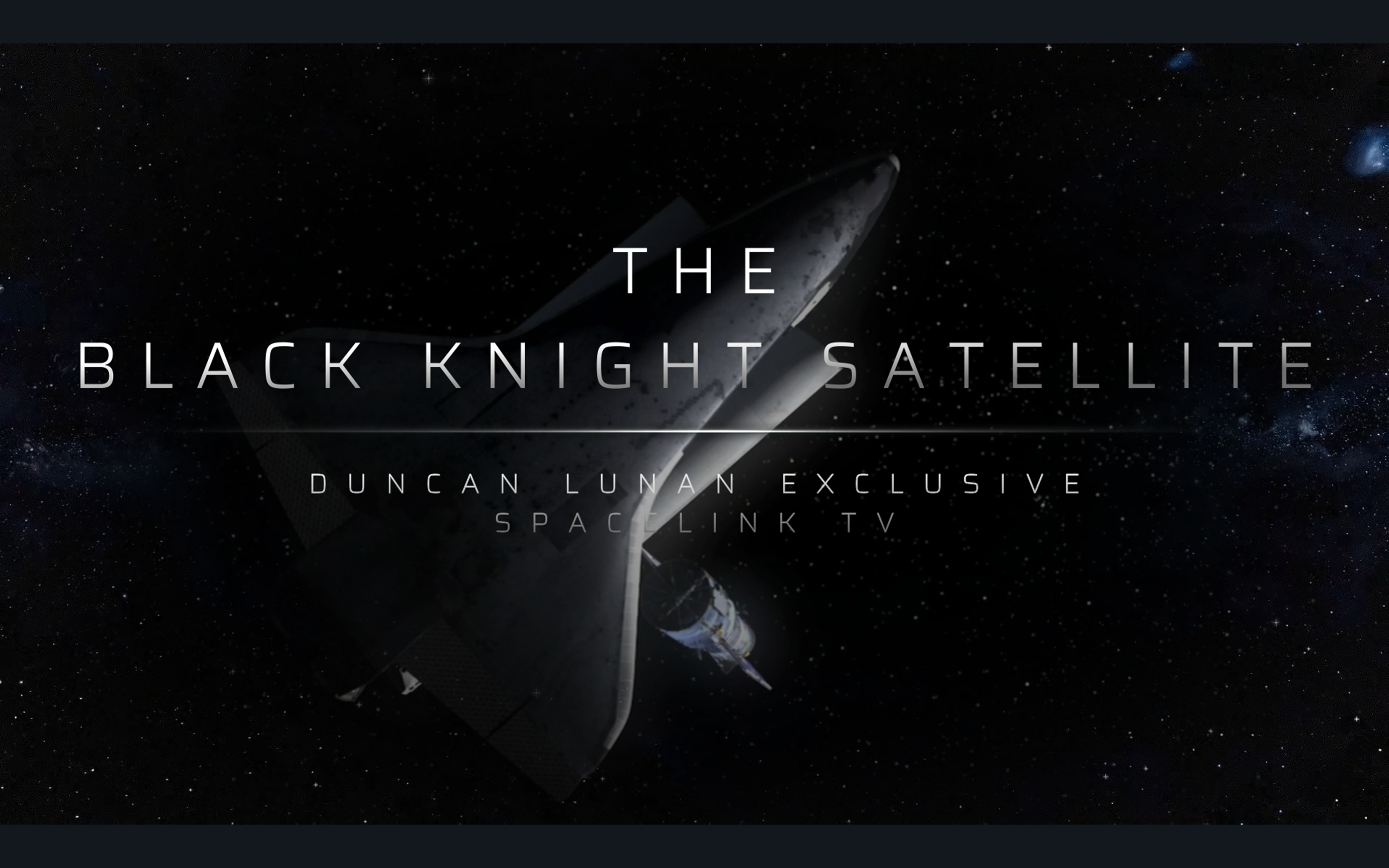 The Black Knight Satellite. Duncan Lunan Exclusive. SpaceJunk Ep 2