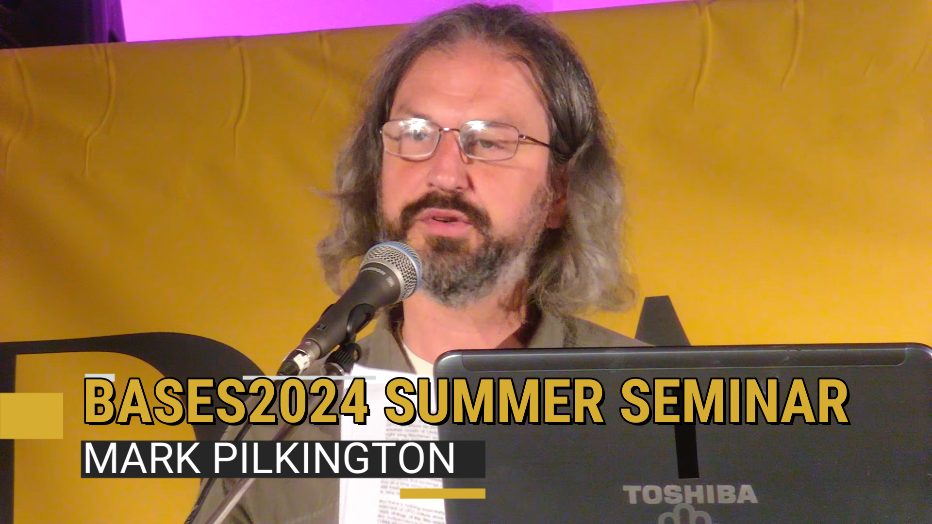 Bases2024 Summer Seminar - Mark Pilkington