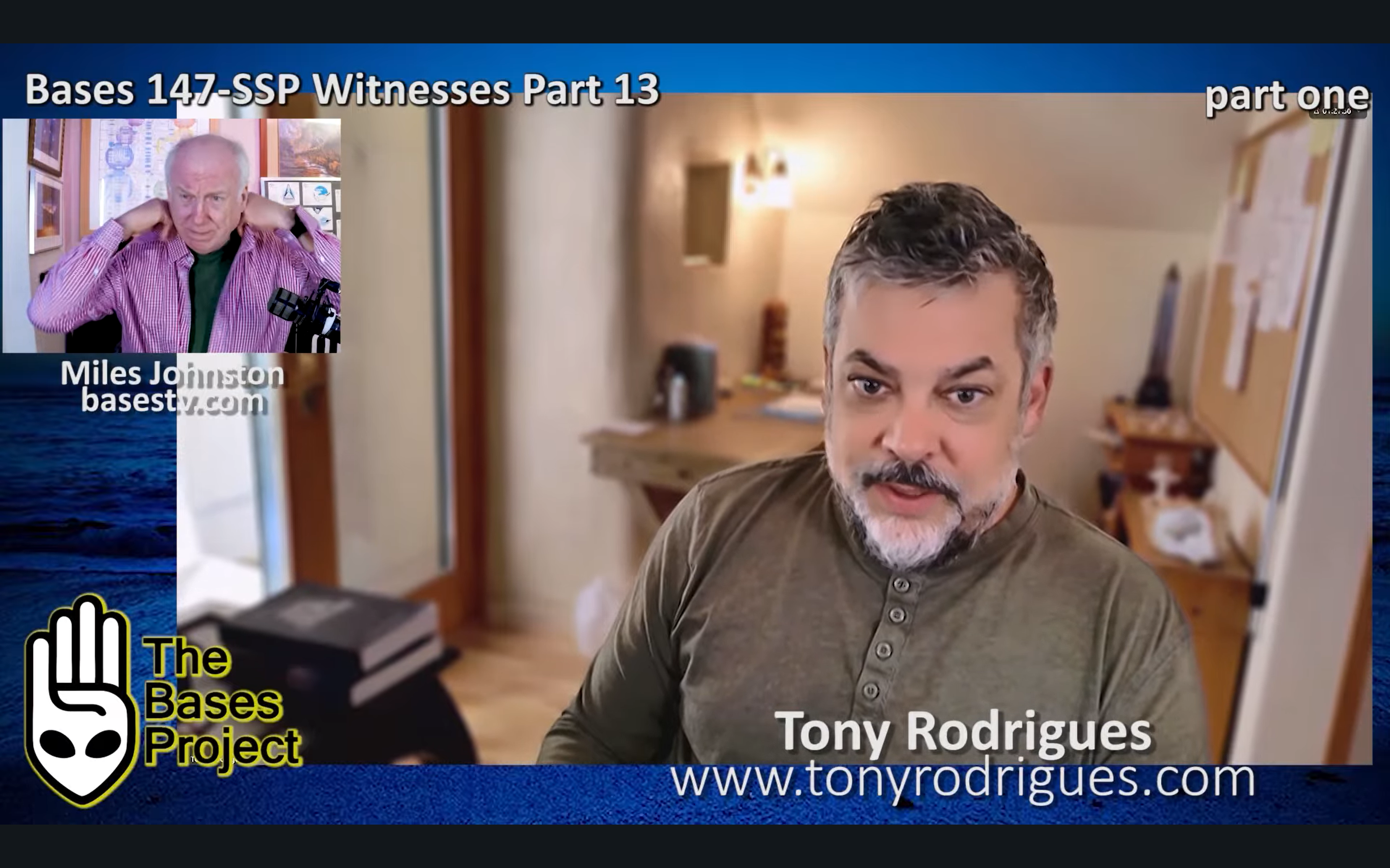 Bases 147 SSP Witnesses EP 13 Pt 1 - Tony Rodrigues