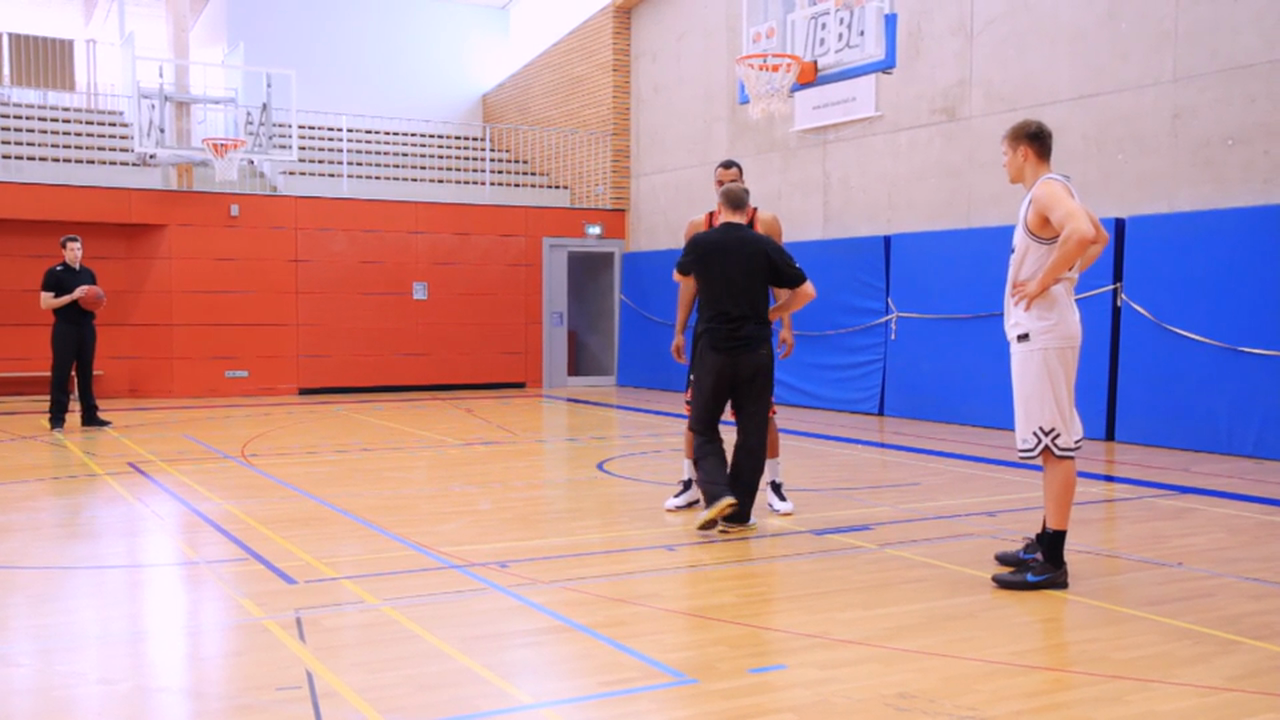 Basketball Power Forward Skills & Drills - Chapter 2 -Big Man Triple Threat