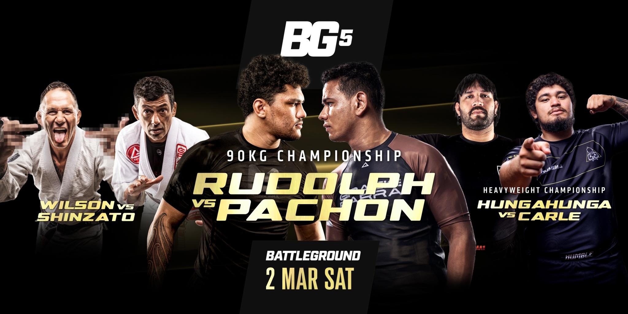 Battleground 5: RUDOLPH VS PACHON