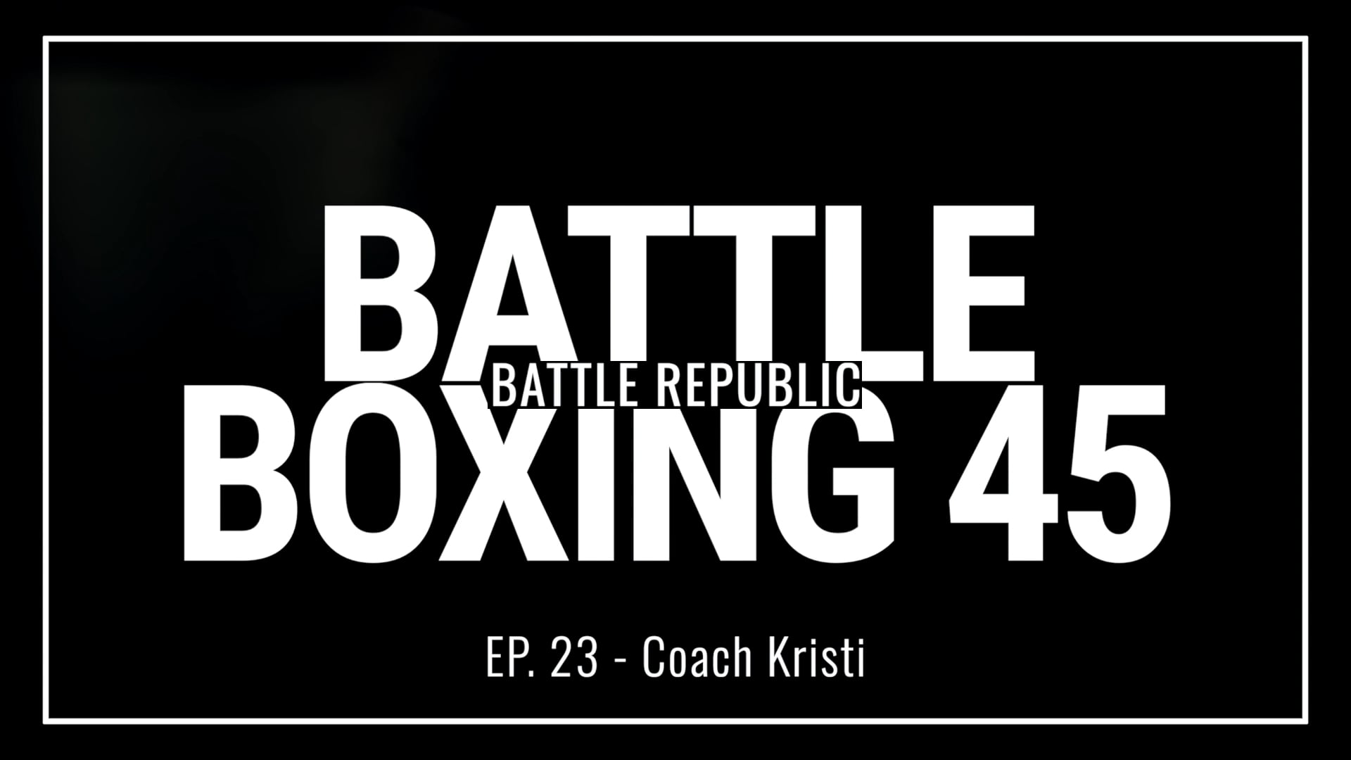 Episode 23: Coach Kristi 