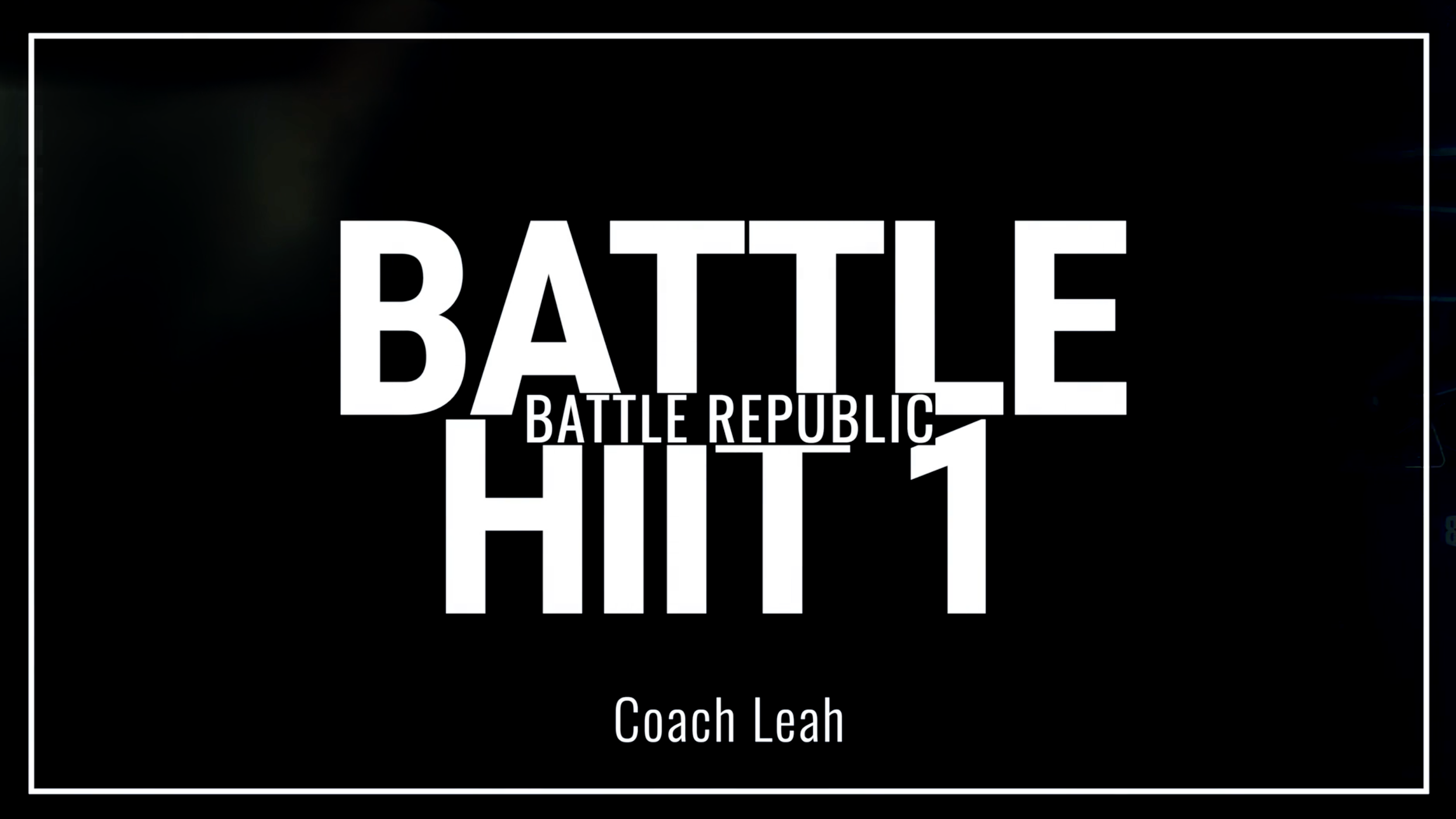 Episode 1: Coach Leah