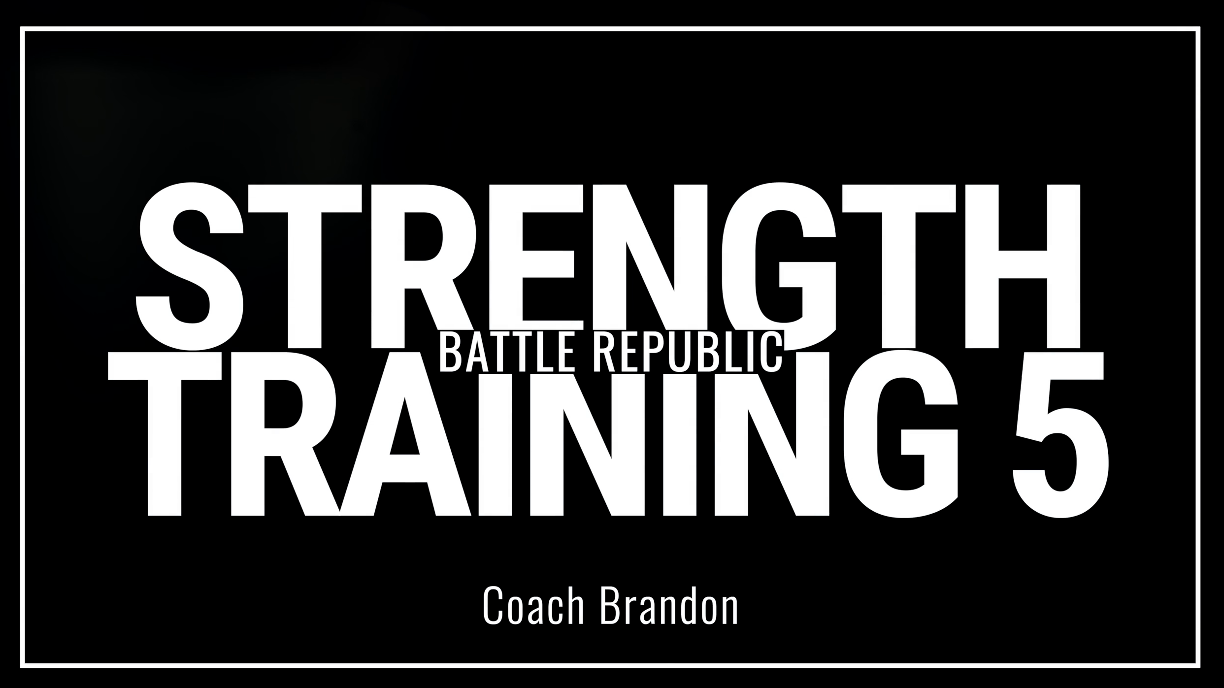 Episode 5: Coach Brandon