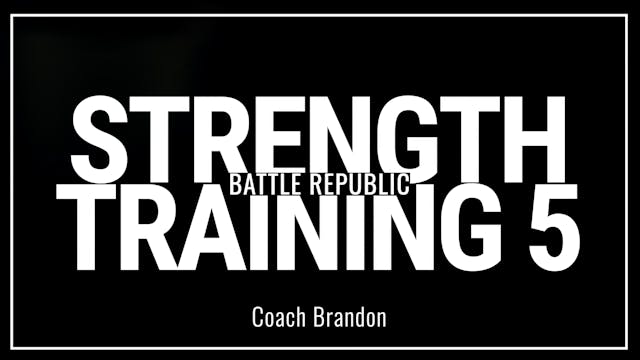 Episode 5: Coach Brandon