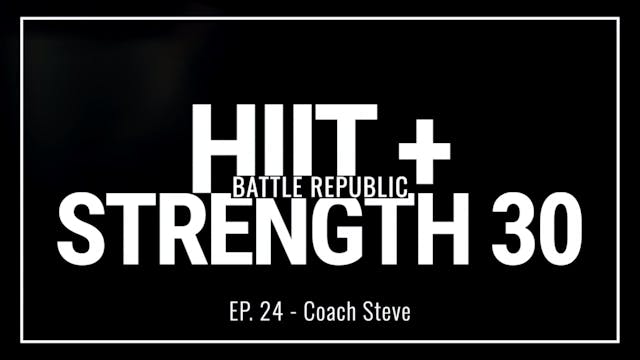 Episode 24: Coach Steve 