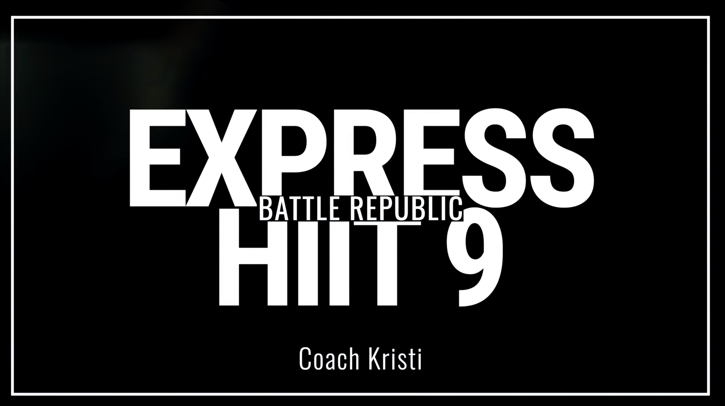 Episode 9: Coach Kristi