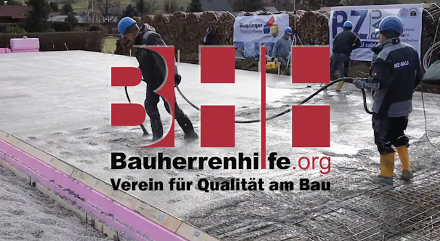 Wie entsteht eine Fundamentplatte? Ök...