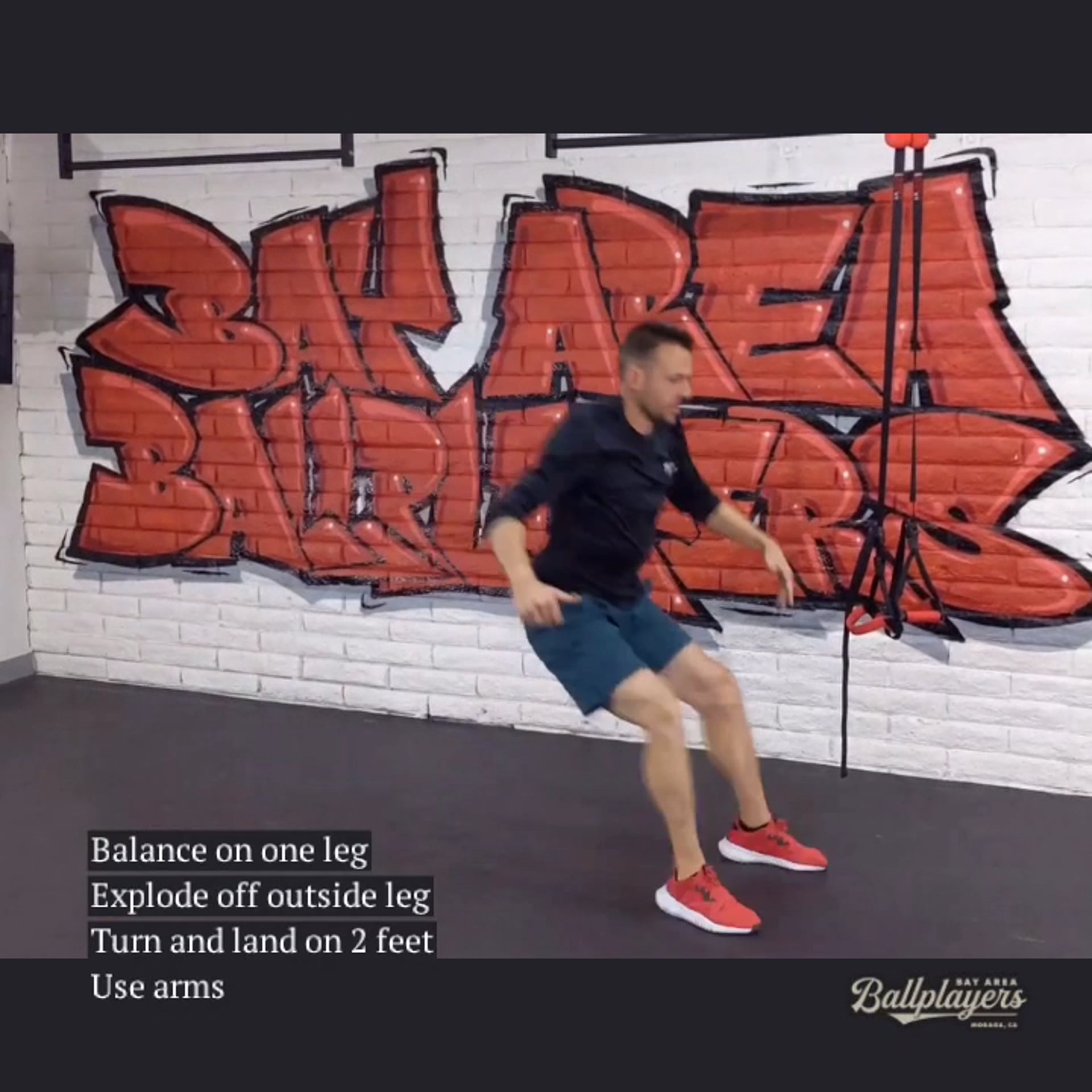 Single Leg Lateral Bound to Rotational 2 Foot Land