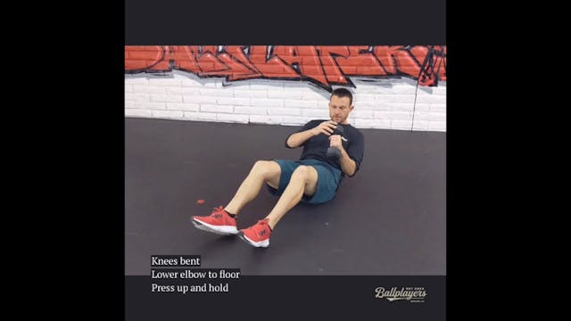 Single Arm Floor Press (DB/KB)