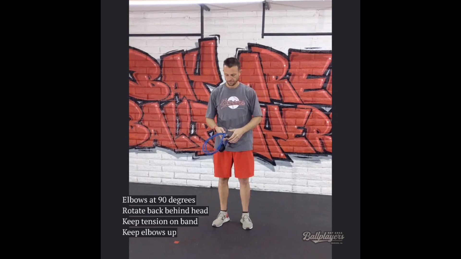 Baseball Band 90/90 Shoulder Rotations