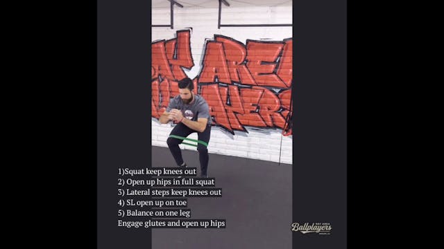 Mini Band Glute Circuit