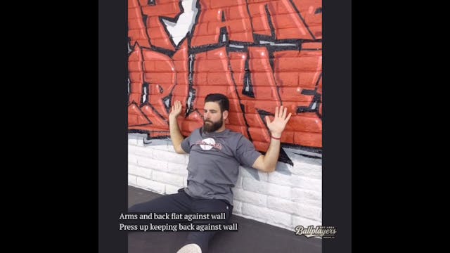 Seated Wall Slides