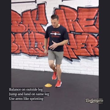 Single Leg Lateral Quick Hops