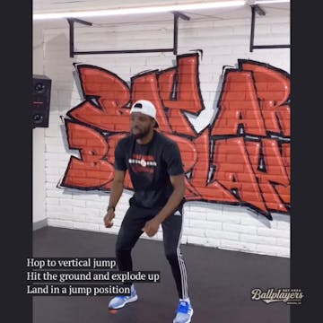 Hop to Vertical Jump