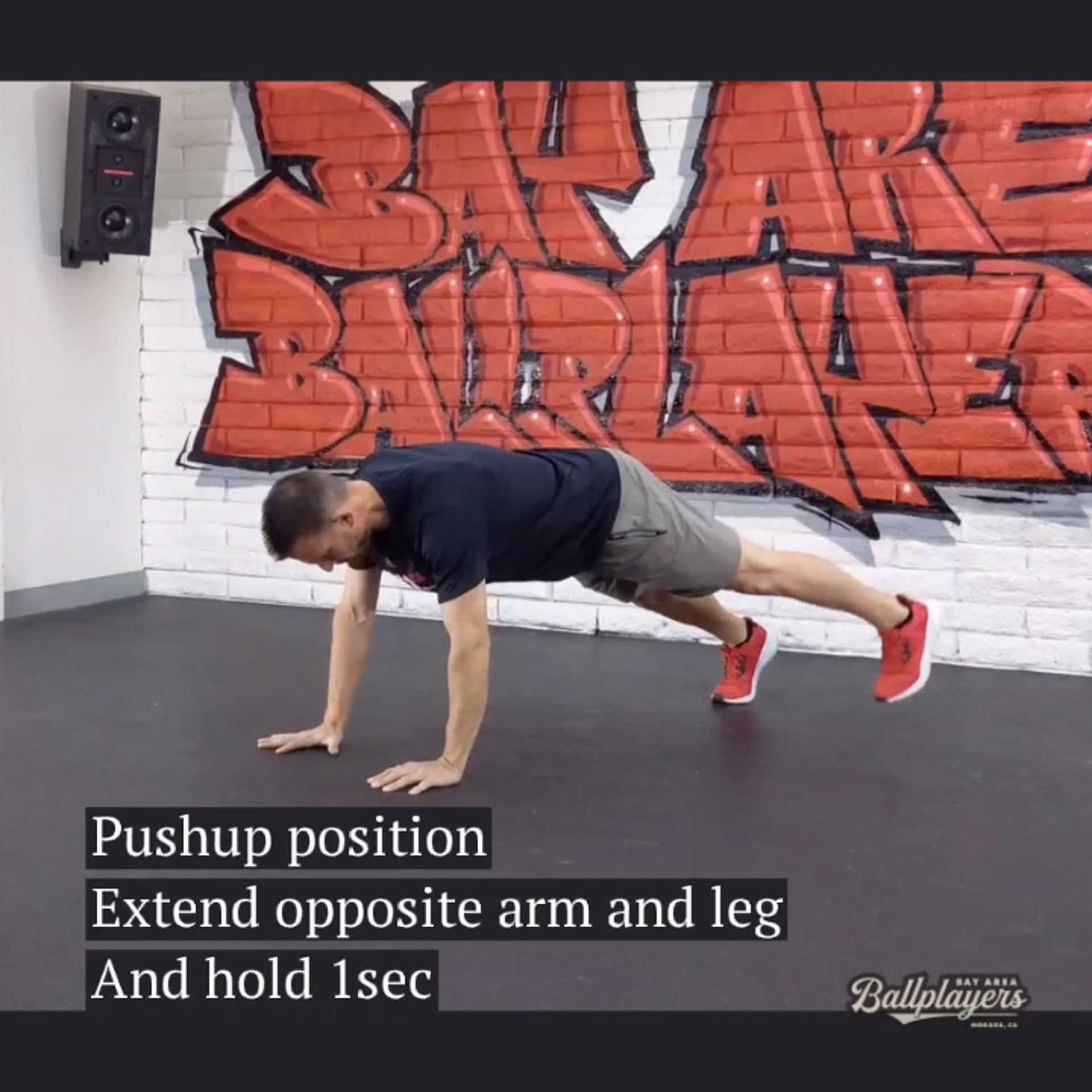 Superman Plank Hold