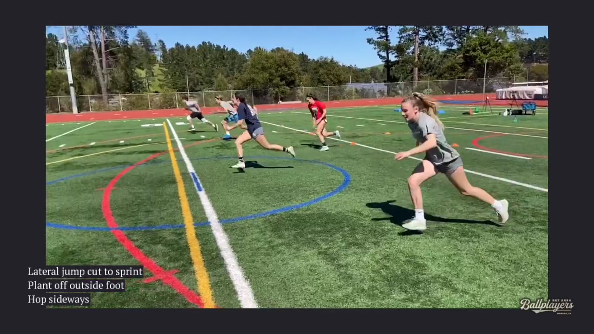 Lateral Jump Cut to Sprint