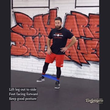 Standing Miniband Leg Lift