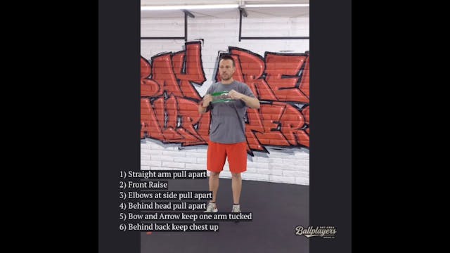 Mini Band Shoulder/ Scap Circuit