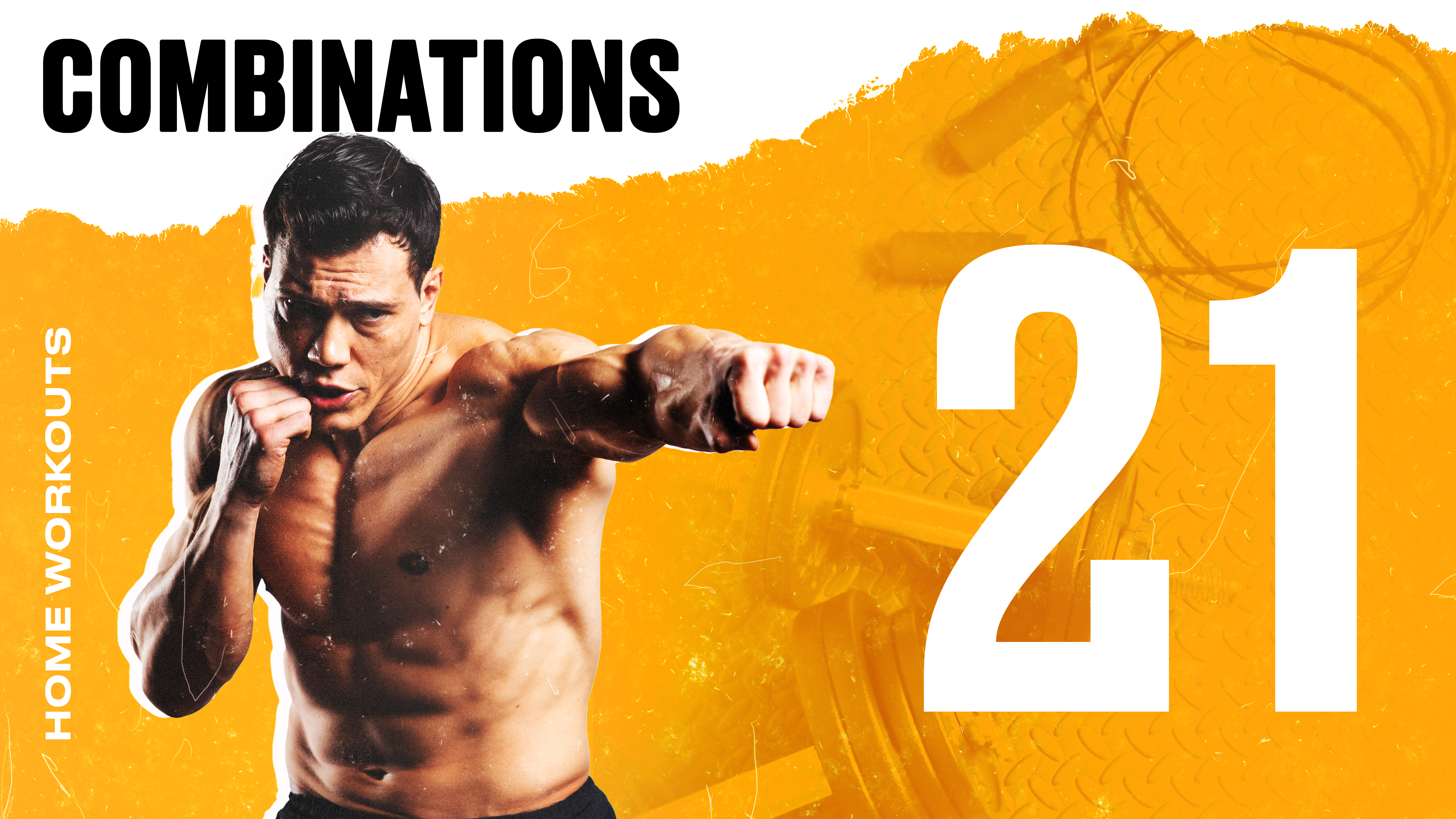 HOME WORKOUT: KICK, PUNCH, KNEE COMBOS