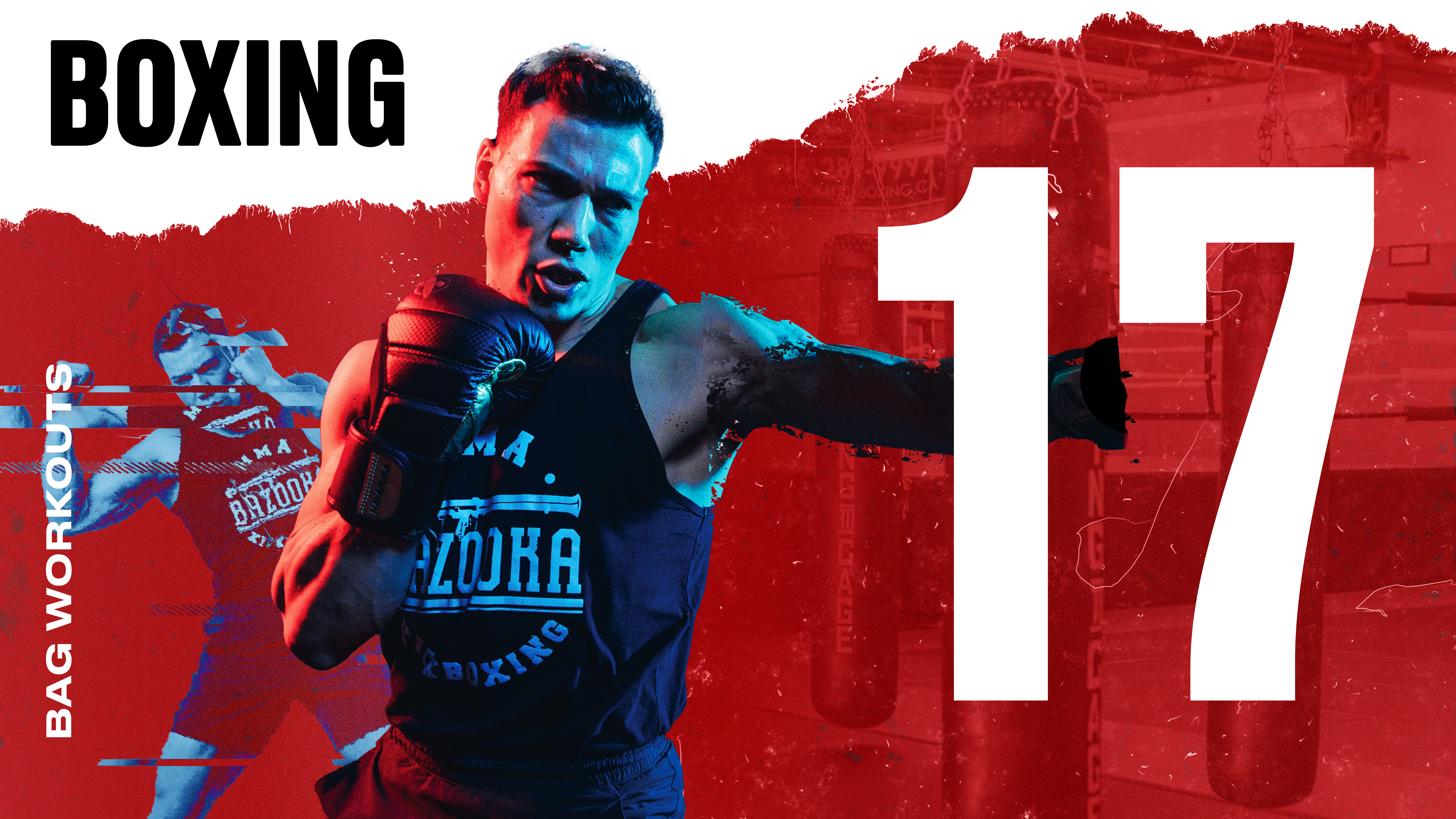 BAG WORKOUT: REAR STRAIGHT TO THE BODY