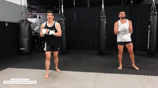 HOME WORKOUTS - THROWING COMBOS IN AL...