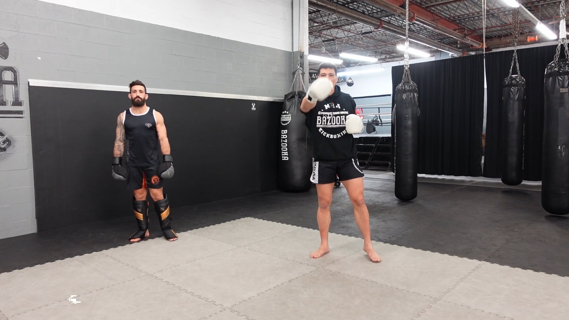 SPARRING DRILLS - HIGH GUARD & COUNTER