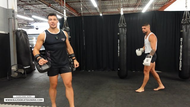 PADS WORKOUTS -FRONT KICK DEFENCE AND...