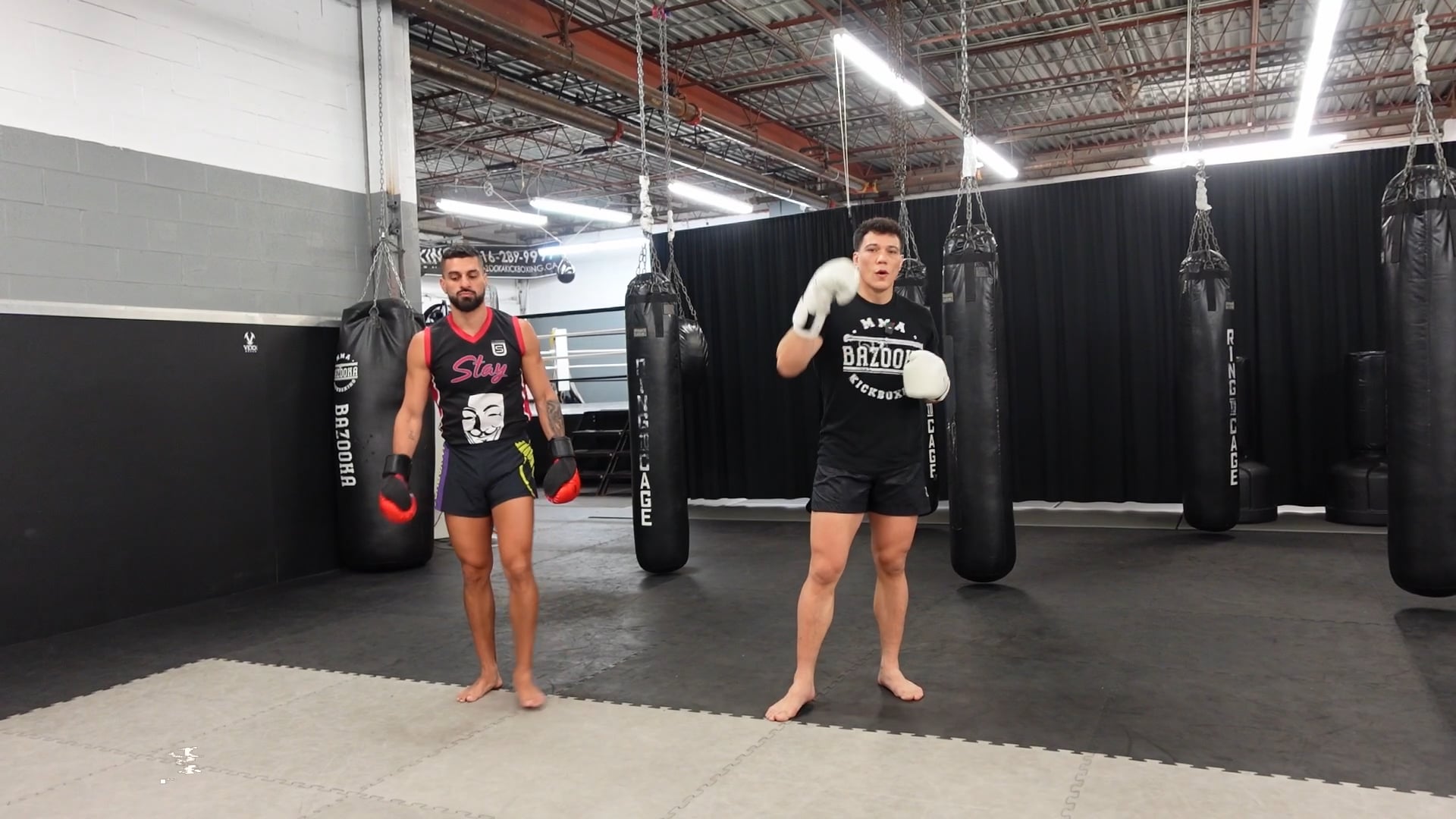 SPARRING DRILLS - AVOID AND COUNTER THEIR OVERHAND