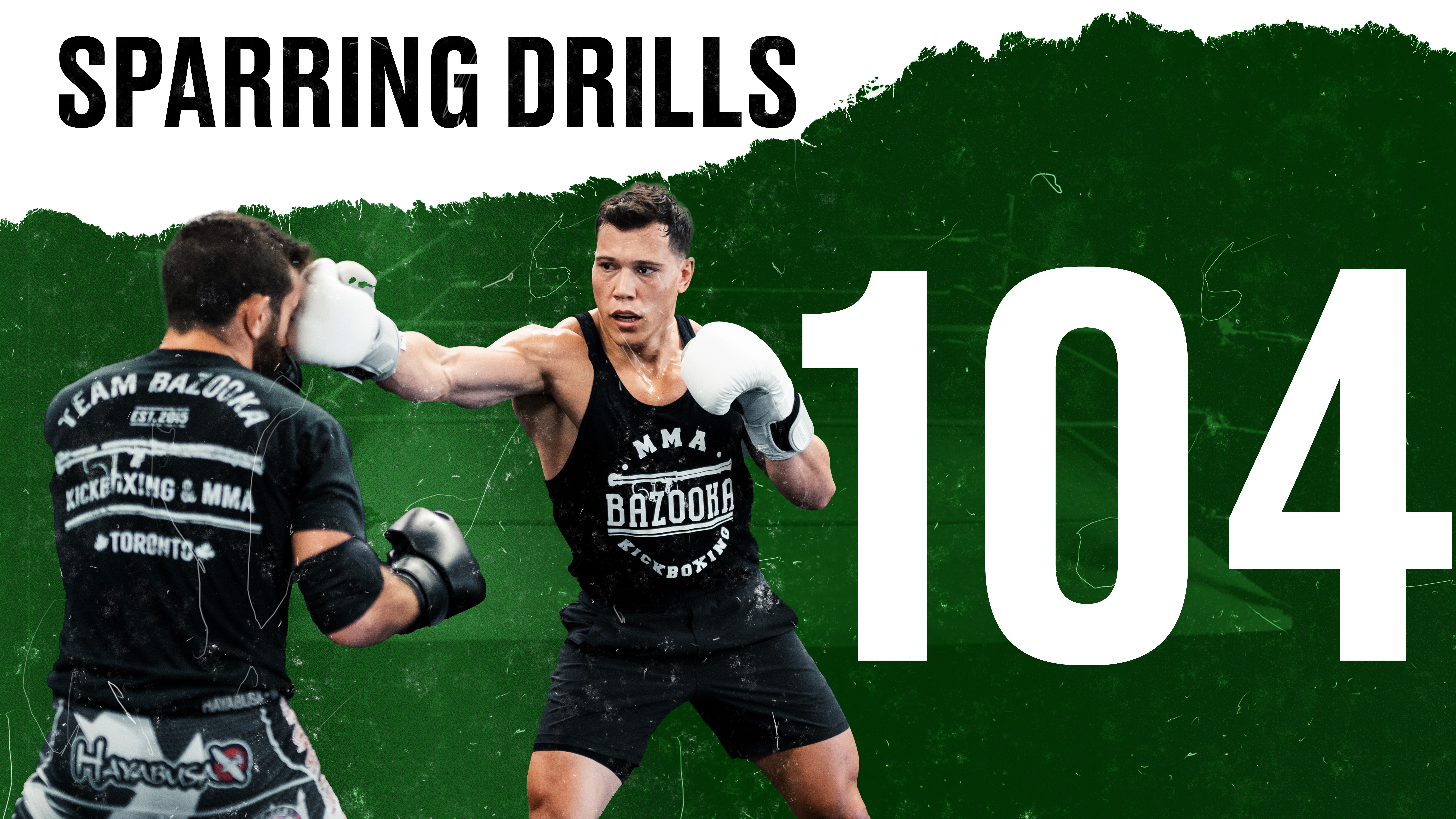 SPARRING DRILLS: FRONT KICK TO BLOCK COUNTERS